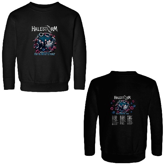 Halestorm The Neverest Tour 2025 Dates Unisex Double Sided Sweatshirts All Size S-5XL Fan Gift