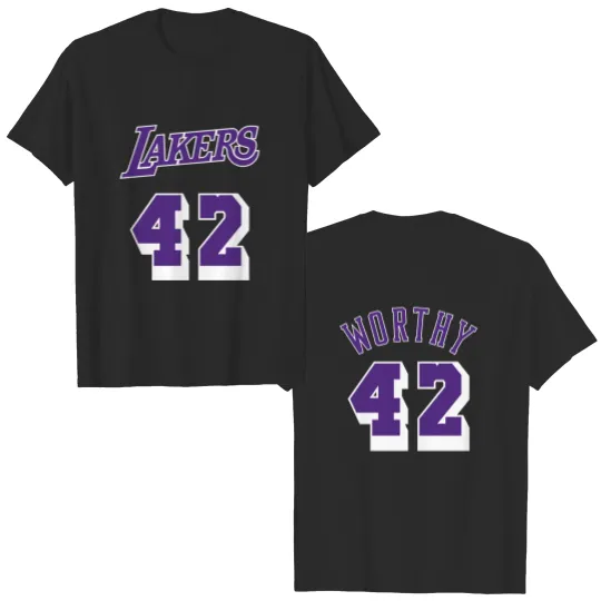 James Worthy Jersey - James Worthy - T-Shirt