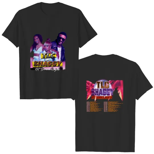 TLC and Shaggy Hot Summer Night Tour 2023 Shirt