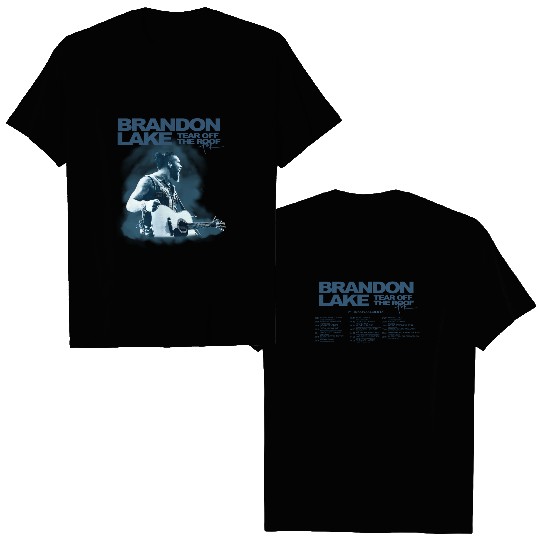 Brandon Lake Tear Off The Roof Tour 2024 Double Sided T Shirts, Brandon Lake Fan Double Sided T Shirts