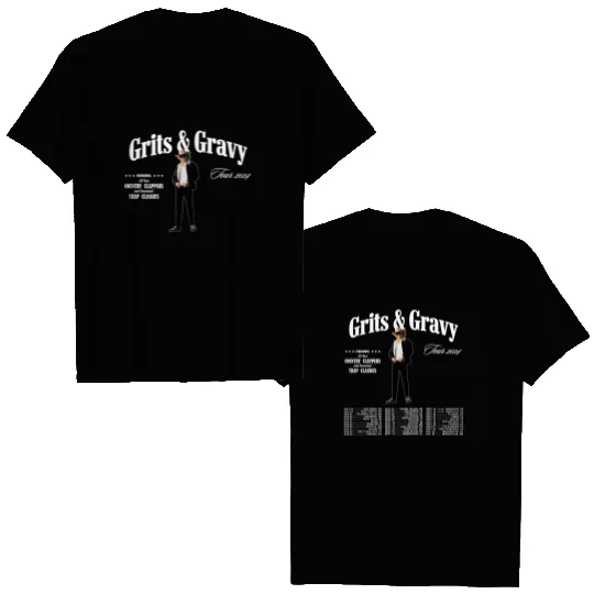 Yung Gravy The Grits & Gravy Tour 2024 Double Sided T Shirts