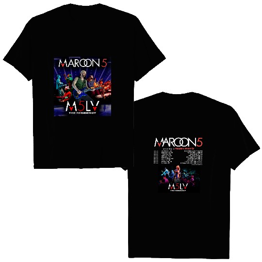 Maroon 5 2024 Tour Shirt, Maroon 5 Band Fan Shirt, Maroon 5 Concert Shirt For Fan, Maroon 5 Tee Gift