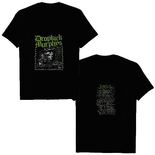 Dropkick Murphys Tour 2025 T-Shirt – Summer of Discontent Concert Tee