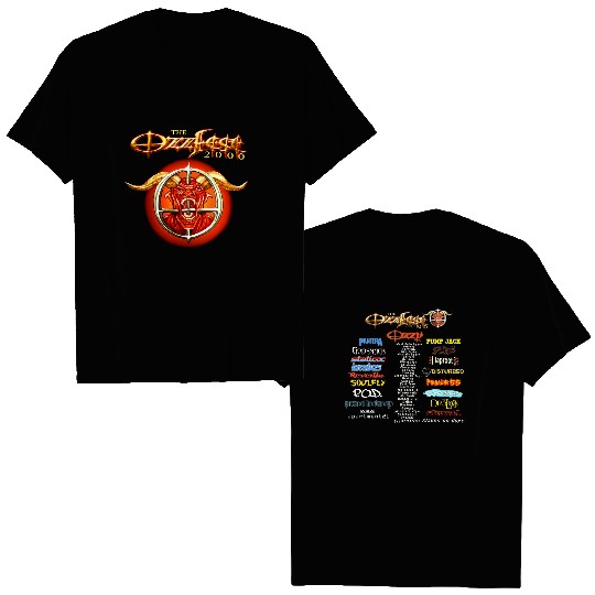 Ozzy Osbourne Ozzfest 2000 Tour Shirt Reprint Metal Band Tee, Gift for Fan