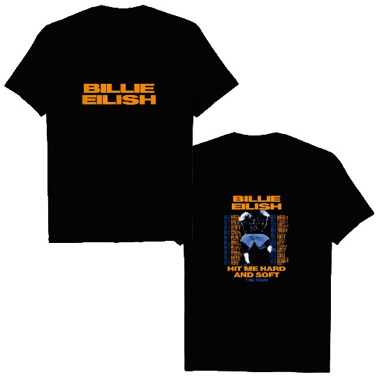 Billie Eilish Hit Me Hard and Soft Tour 2025 Double Sided T-Shirt