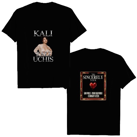 Kali Uchis The Sincerely Tour Vibra Sao Paulo February 8 2026 T-Shirt