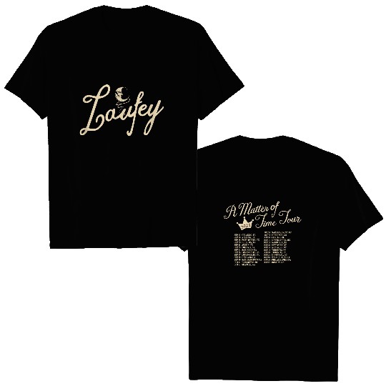 Laufey A Matter Of Time Tour 2025 North America Double Sided T Shirts