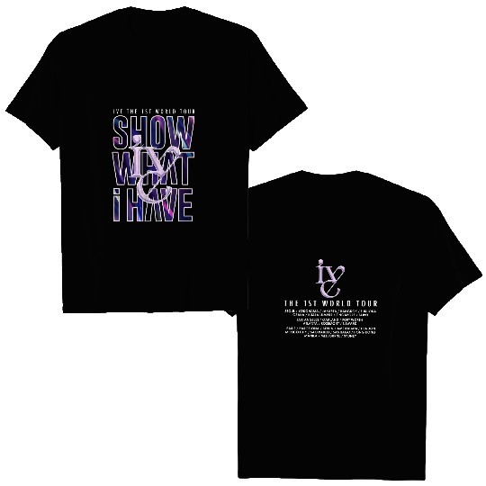 IVE The 1st World Tour Show What I Have Shirt, IVE Kpop , Ive World Tour