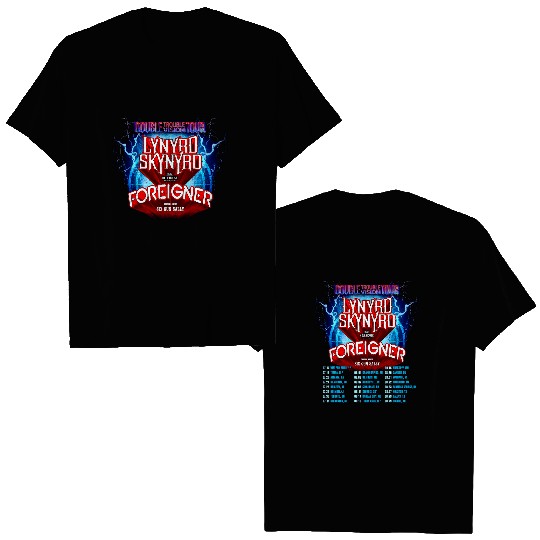 LYNYRD SKYNYRD & FOREIGNER Tour 2026 Shirt
