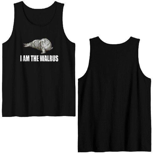 I Am The Walrus Double Sided Tank Tops