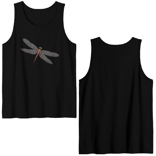 Dragonfly Double Sided Tank Tops