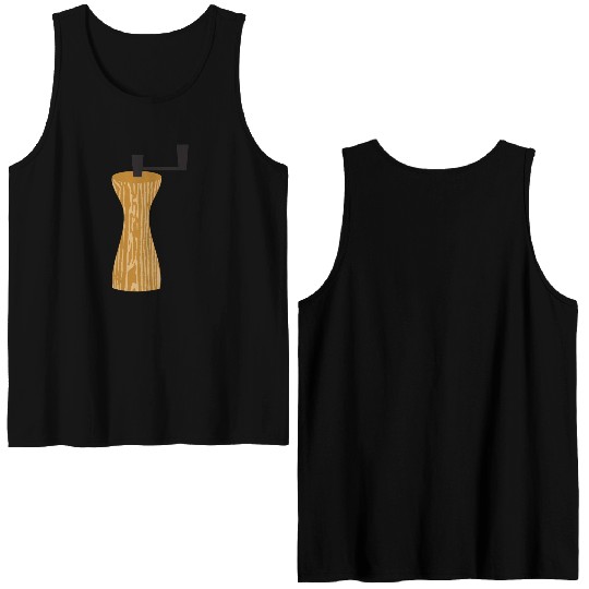 pepper grinder Double Sided Tank Tops