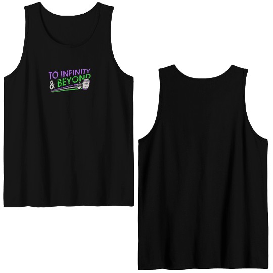 Funny Movie Buzz Lightyear Weed Pot Marijuana Double Sided Tank Tops