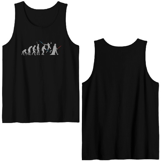 Evolution of Darth Vader Double Sided Tank Tops