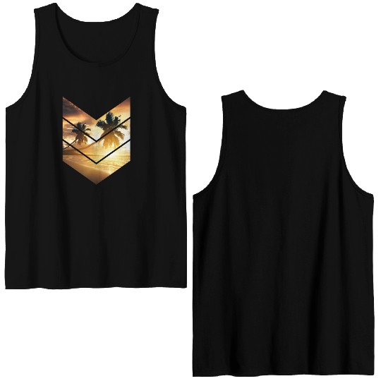 California Dream Double Sided Tank Tops