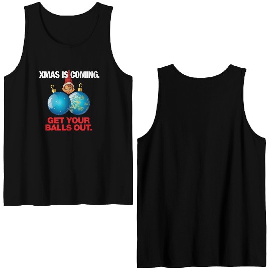 Christmas Balls Double Sided Tank Tops