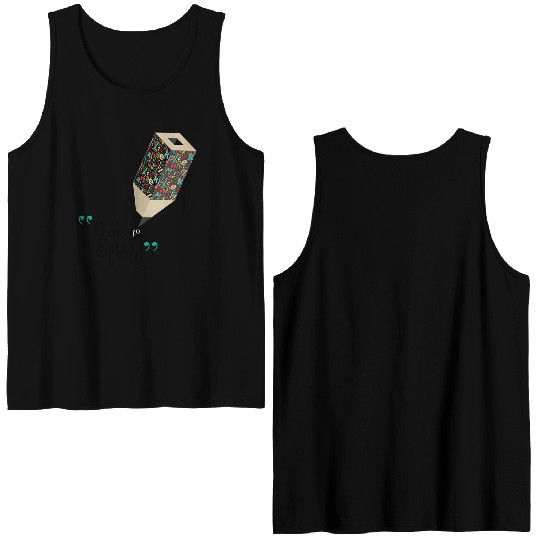 Back to school Double Sided Tank Tops