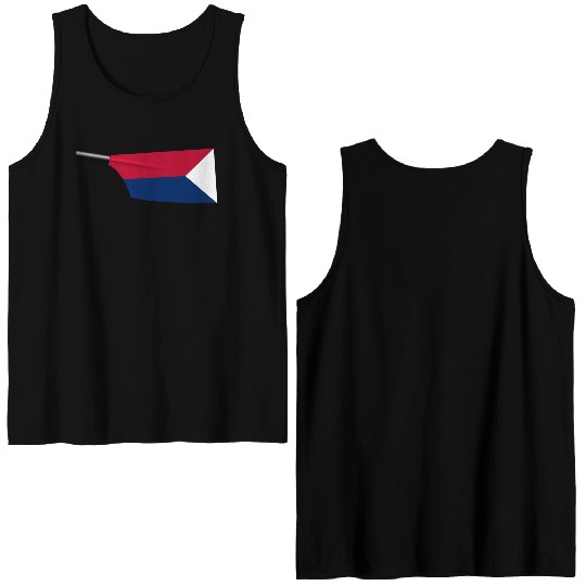 Team USA Rowing Blade Double Sided Tank Tops