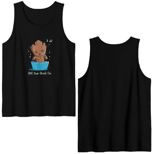 Get Your Groot On Double Sided Tank Tops