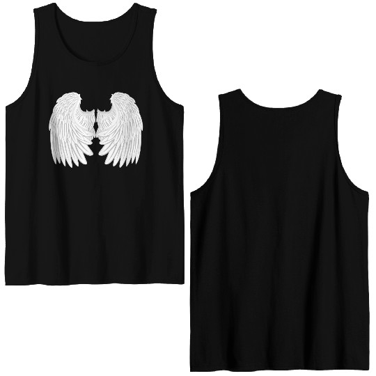 Angel Wings Double Sided Tank Tops
