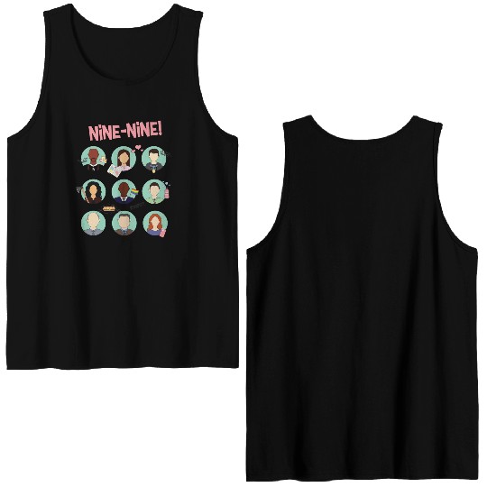 Brooklyn Nine - Nine Squad Double Sided Tank Tops