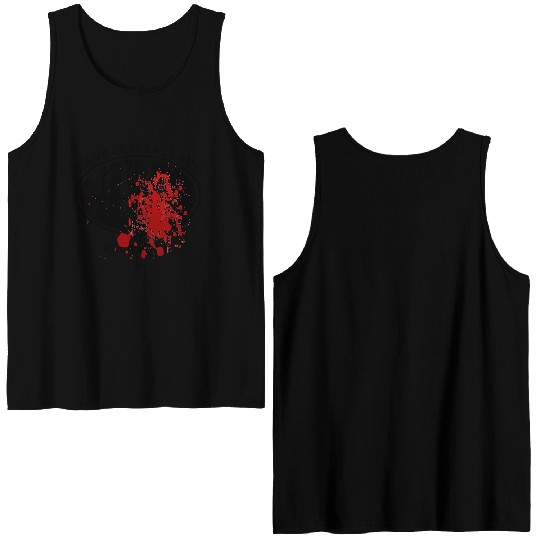 Crystal Lake Counselor Double Sided Tank Tops