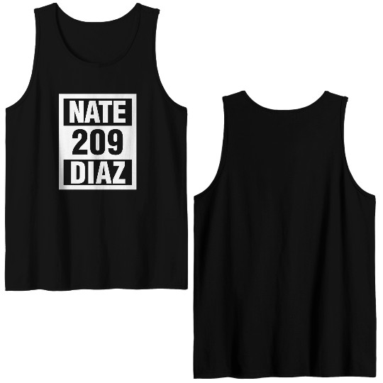 Nate Diaz Stockton 209 Double Sided Tank Tops