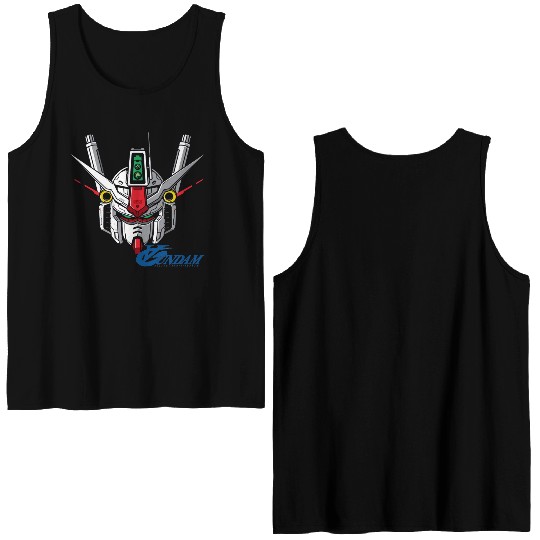 gundam hobbiest Double Sided Tank Tops