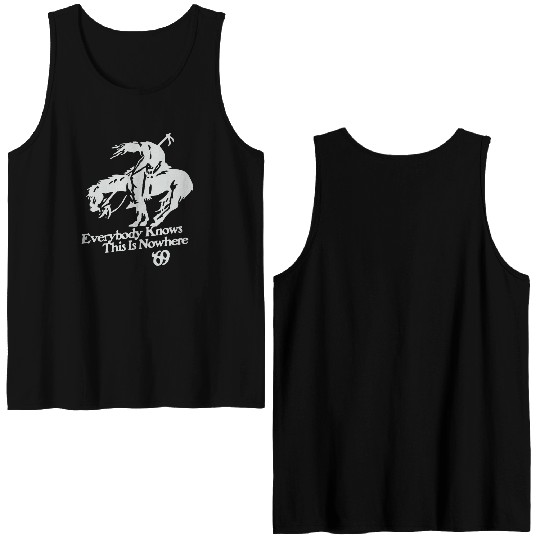 Neil Young And Crazy Horse Rock End Of The Trail H Double Sided Tank Tops