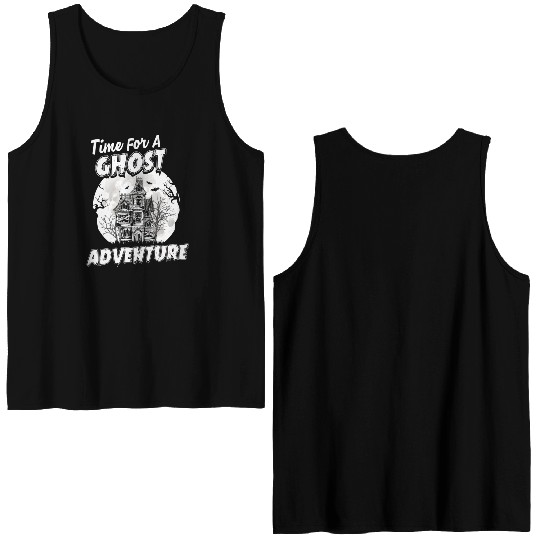 Ghost Adventures Ghost Hunting Time Double Sided Tank Tops