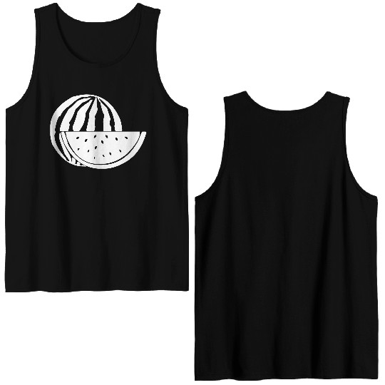 A Sweet Watermelon Double Sided Tank Tops