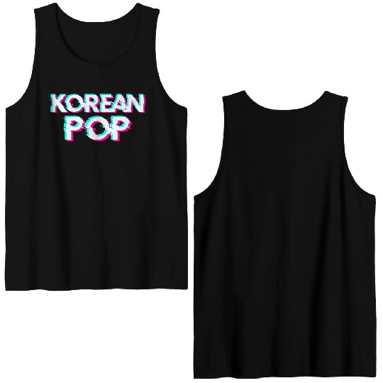 Korean Pop Merchandise K-Pop Double Sided Tank Tops
