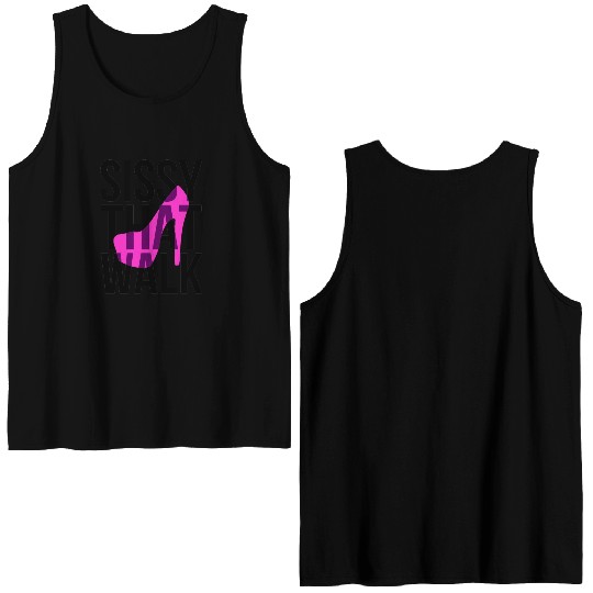 Sissy That Walk png Double Sided Tank Tops