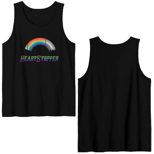 Heartstopper Rainbow LBGTQIA+ Loading Double Sided Tank Tops