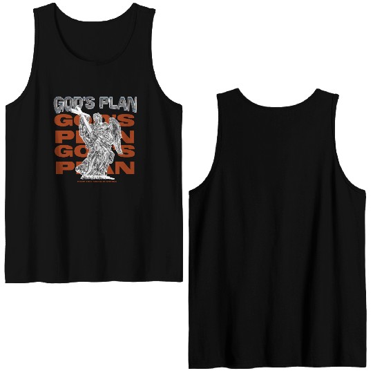 Gods Plan Streetwear Design Double Sided Tank Tops