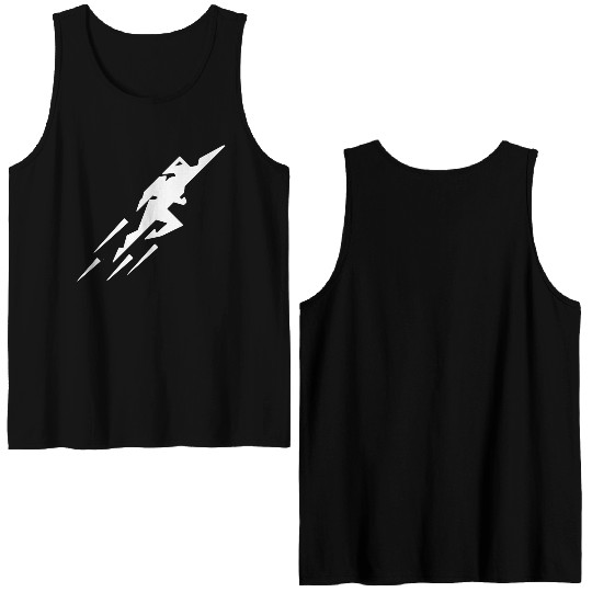 Rocket Man Double Sided Tank Tops