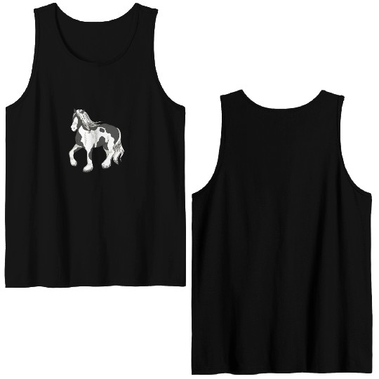 Irish Tinker Horse Double Sided Tank Tops