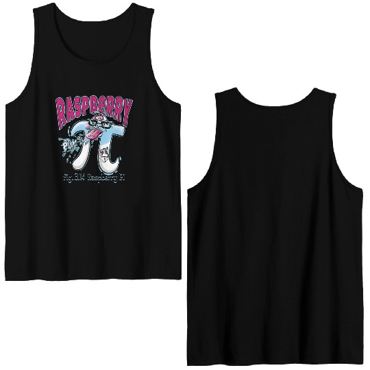 Pi Day Raspberry Pi Double Sided Tank Tops