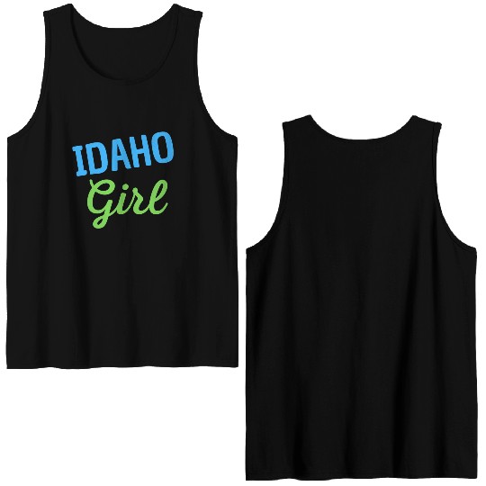 Idaho Girl Double Sided Tank Tops