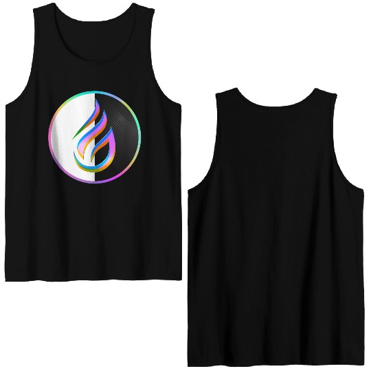 The Crystal Flame of Transmutation Double Sided Tank Tops