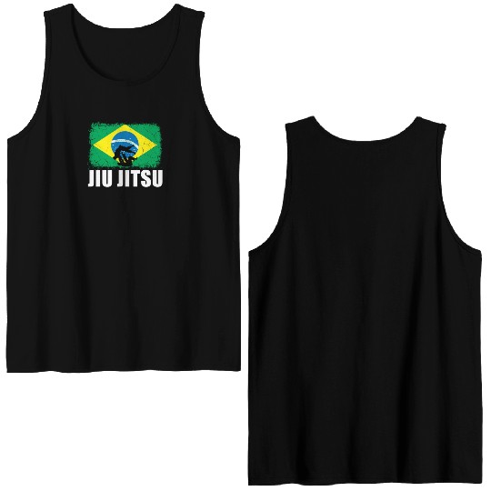 BJJ Gi Brazilian Jiu Jitsu Martial Arts Double Sided Tank Tops