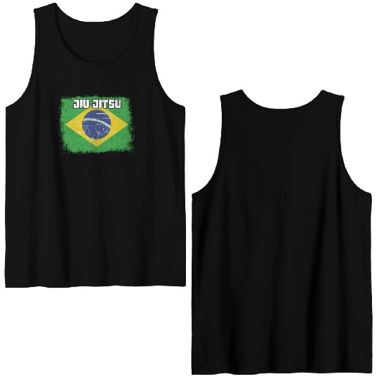 BJJ Gi Brazilian Jiu Jitsu Martial Arts Double Sided Tank Tops