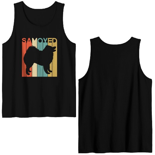 Samoyed Double Sided Tank Tops