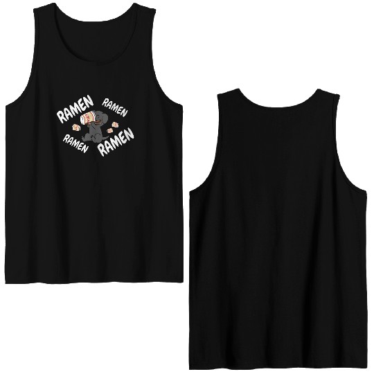Great Dane Instant Ramen Noodles Double Sided Tank Tops