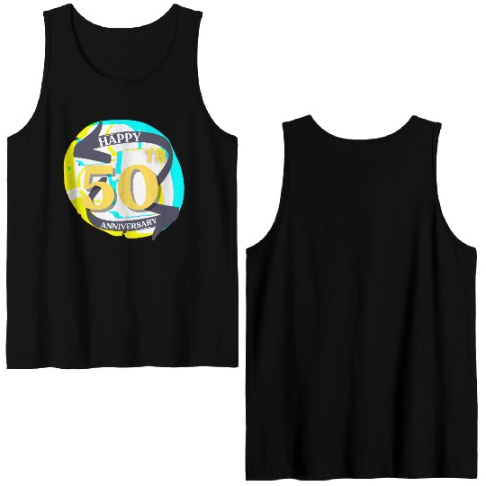 ANNIVERSARY 50 Double Sided Tank Tops