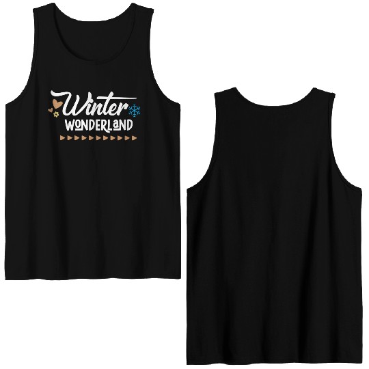 Winter Wonderland Double Sided Tank Tops