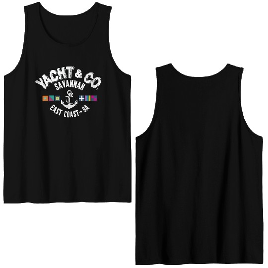 Yacht Co Savannah East Coast GA Double Sided Tank Tops