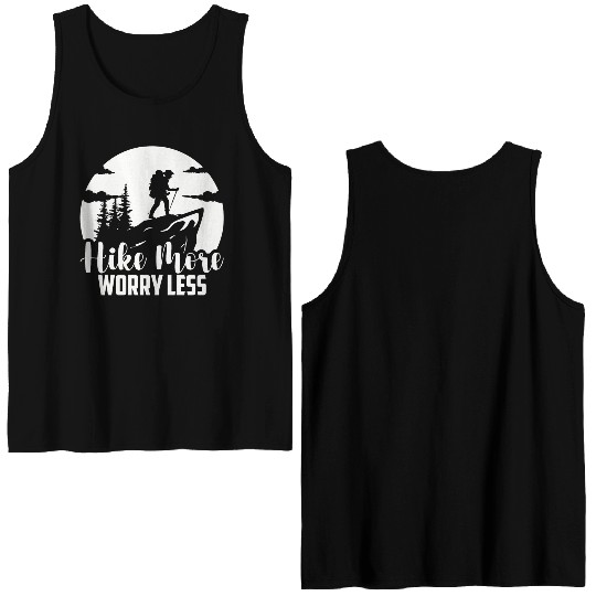 Mountaineering Hiking Hiking Vacation Hiker Double Sided Tank Tops