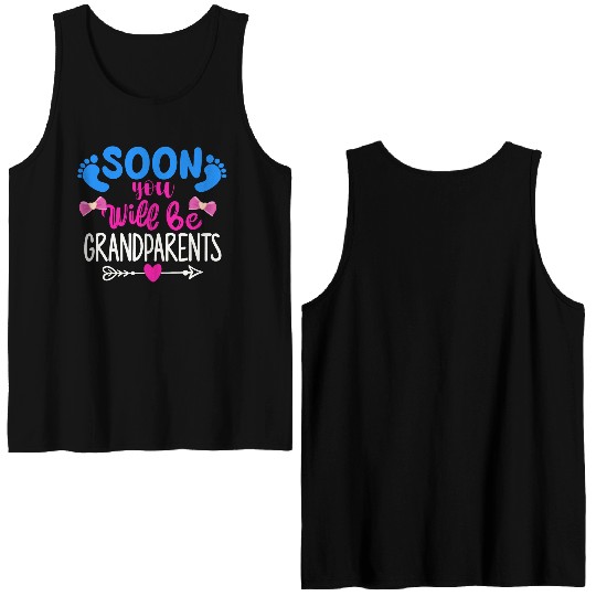 We Will Become Grandparents, Be Grandparents Double Sided Tank Tops