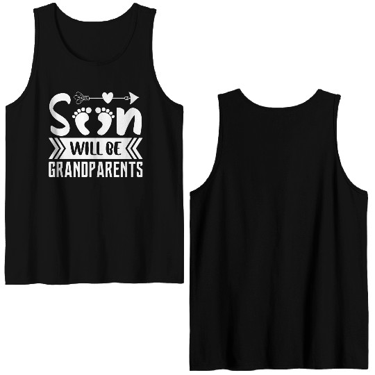 We Will Soon Become Grandparents, Be Grandparents Double Sided Tank Tops